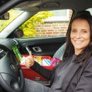 Marketingverantwortliche Simone Kozießa On Tour zur PTA Schule in Baesweiler