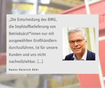 Hanns-Heinrich Kehr, Geschäftsführer von PHARMA PRIVAT